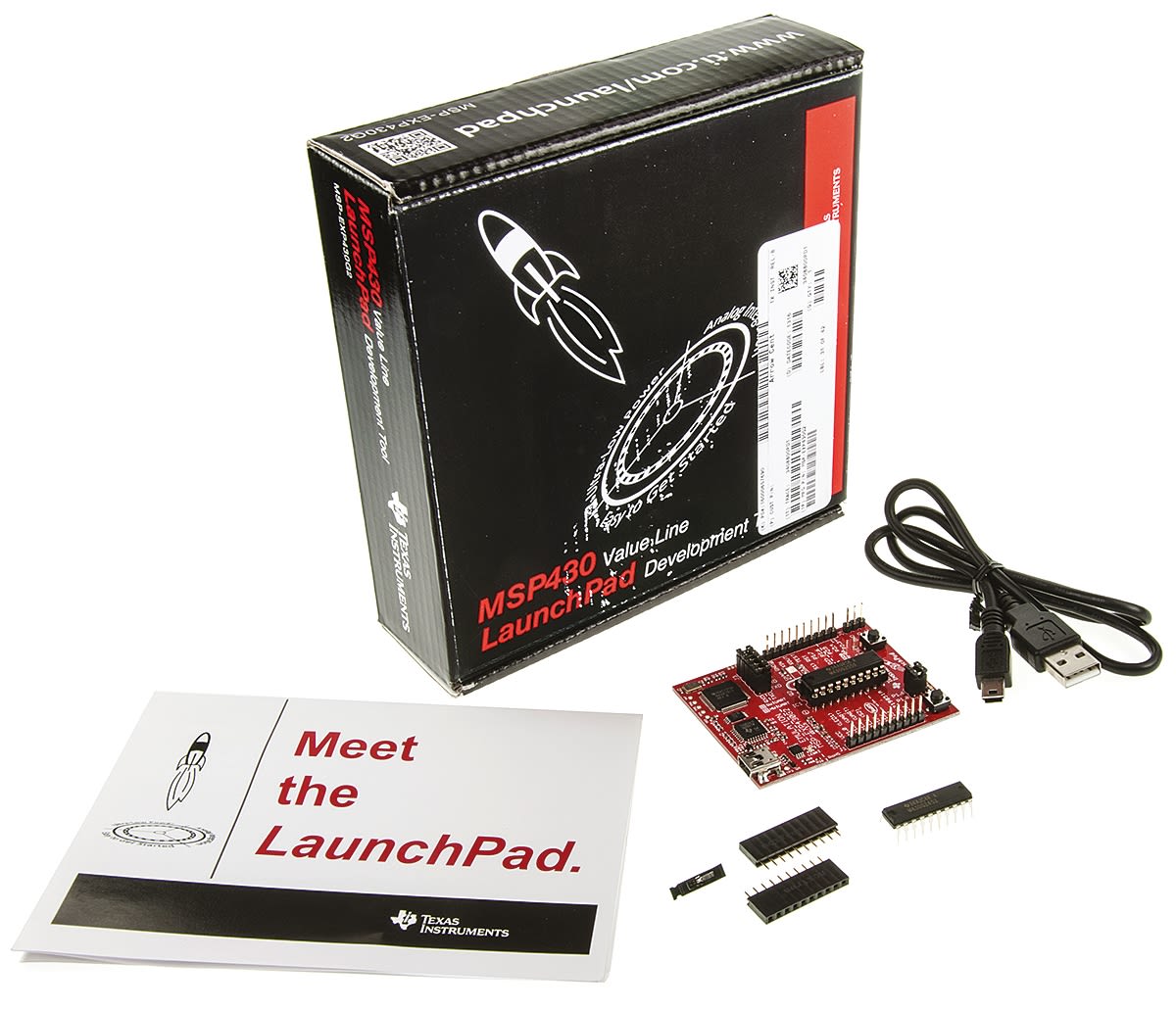 Texas Instruments LaunchPad Kit 16 Bit Development Kit MSP-EXP430G2 | RS