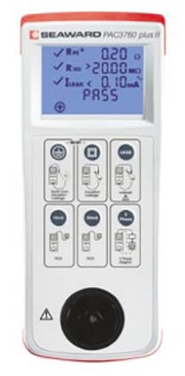 PAC3760 Plus AU Portable Appliance Tester, Class I, Class II Test Type