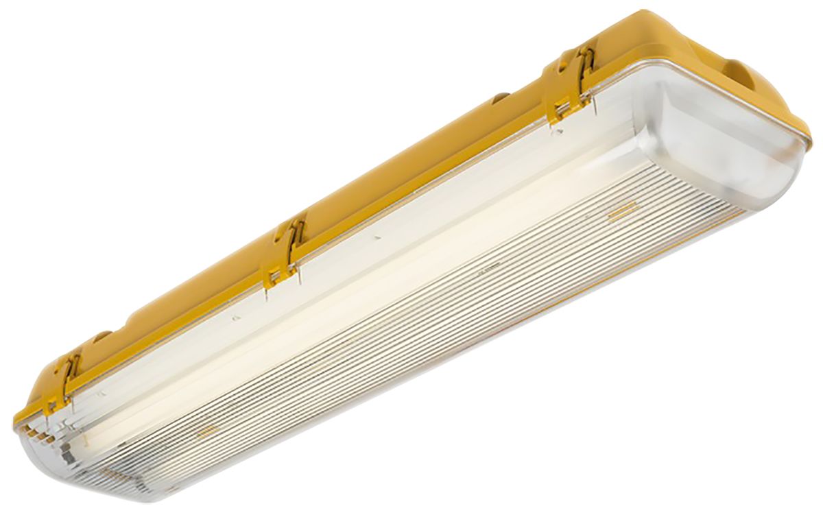 Luminaria de Techos, Aplique para Dos Fluorescentes, 2x58 W, 110 V, 2