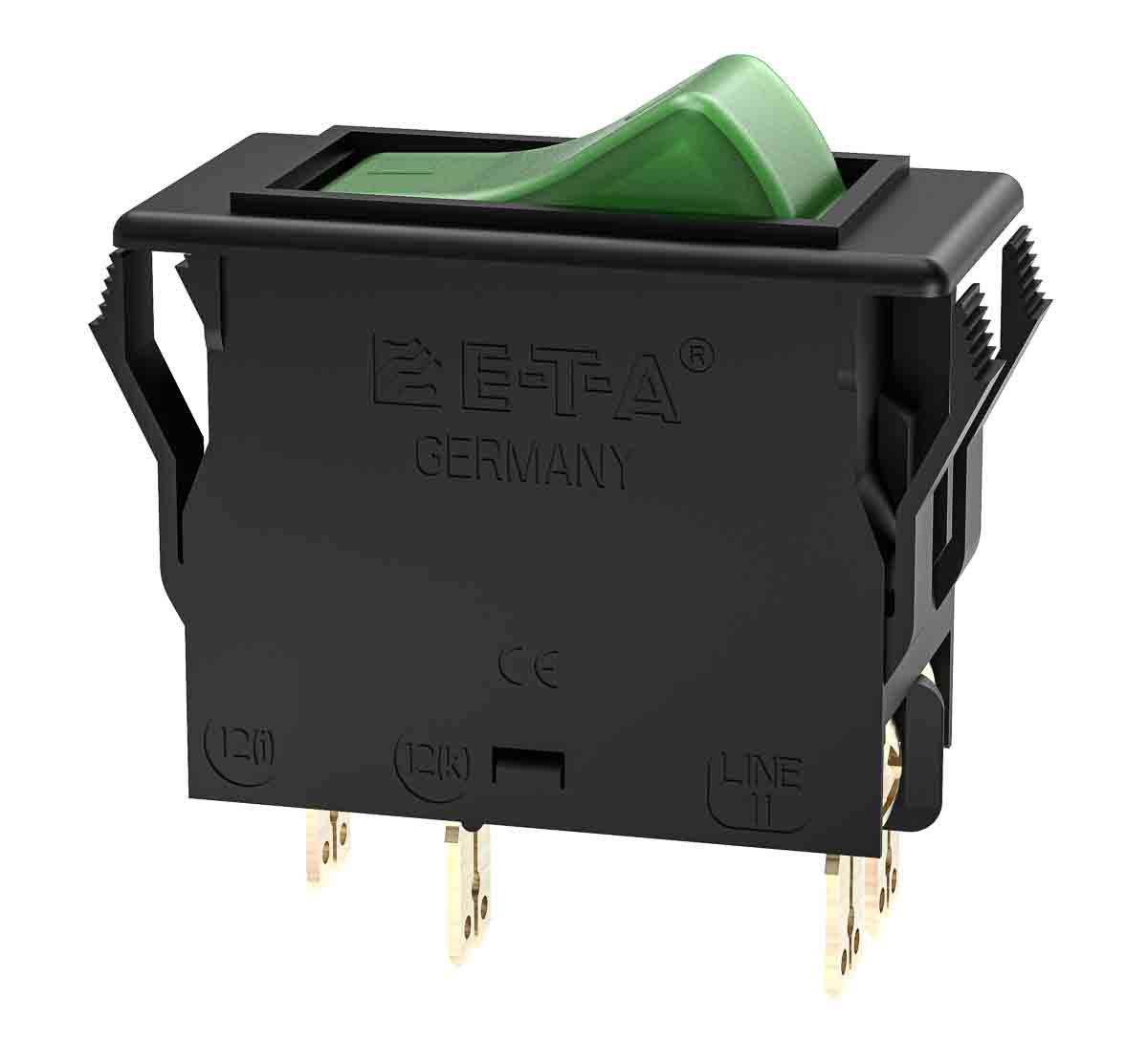 3120F551H7T1W19DG45A ETA Snap In 3120 2 Pole Thermal Circuit