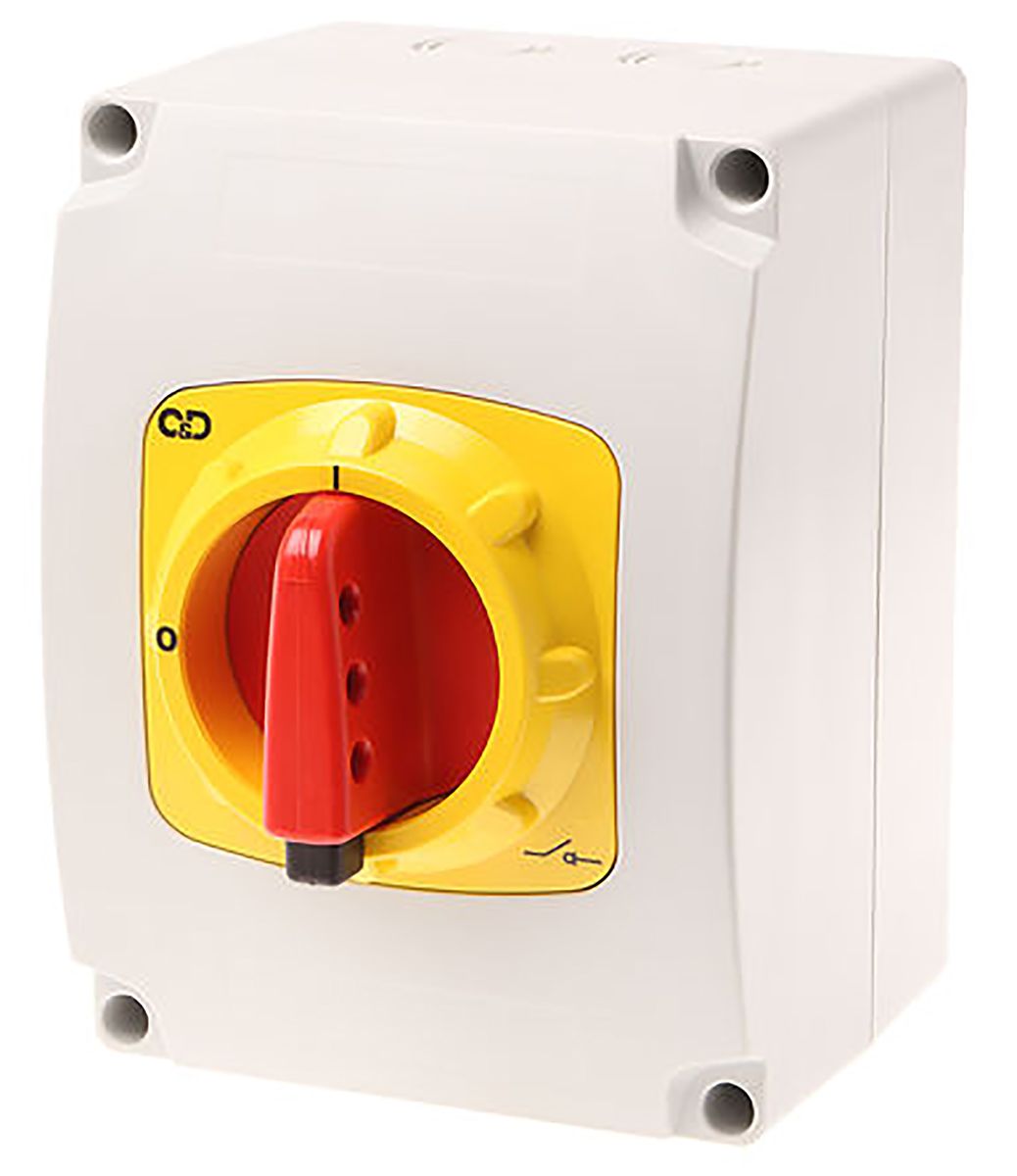 SDP403/RS Craig & Derricott 3P Pole Isolator Switch 40A Maximum