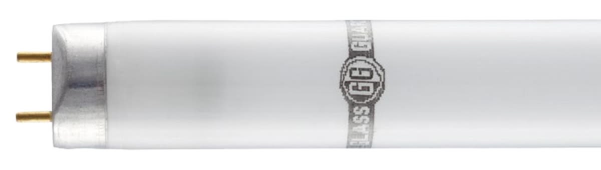 GlassGuard 70 W T8 6ft Fluorescent Tubes, Shatterproof with Fragment Retention, 1800mm, G13