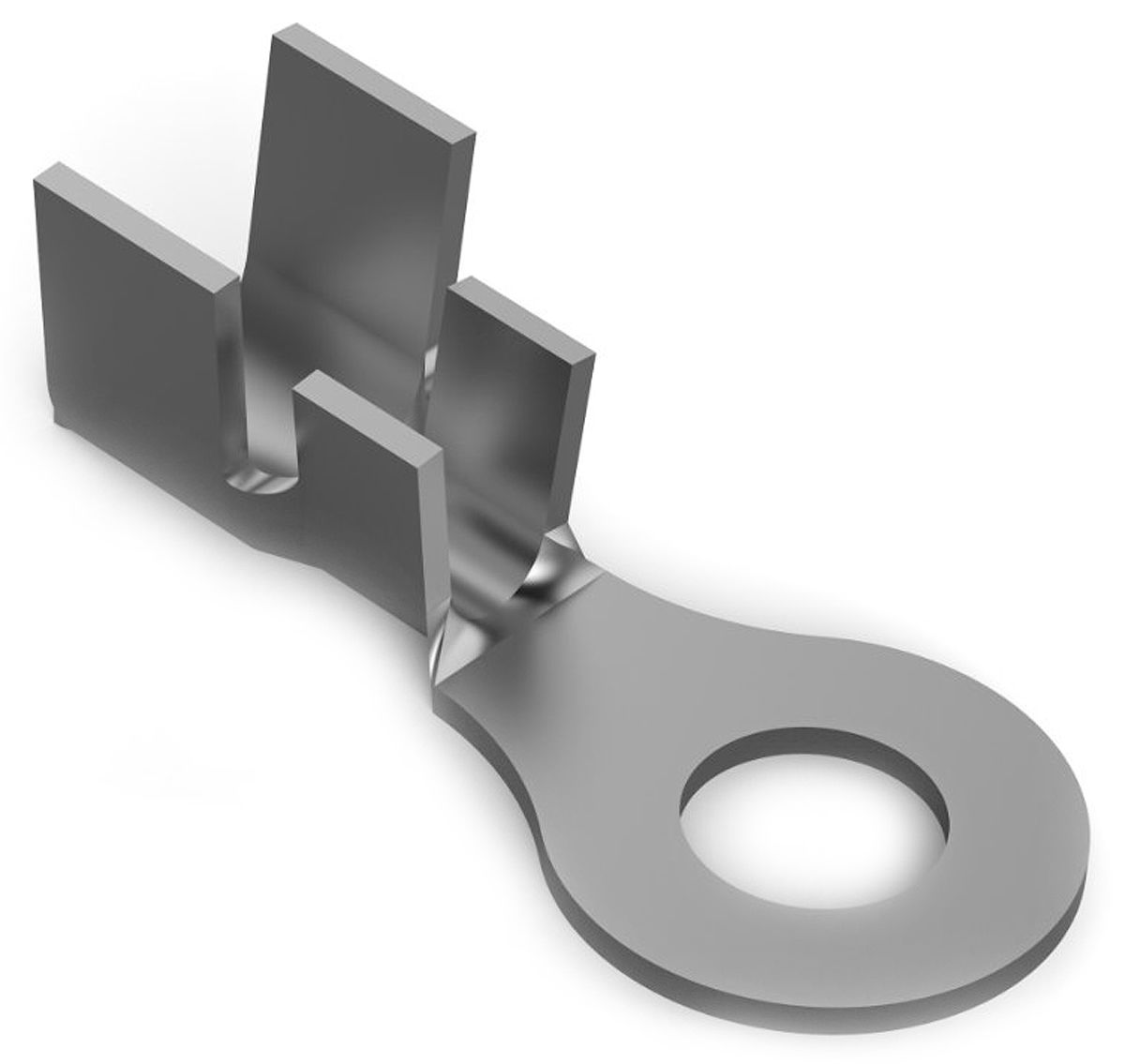 41330 TE Connectivity Uninsulated Crimp Ring Terminal, M3.5 Stud Size