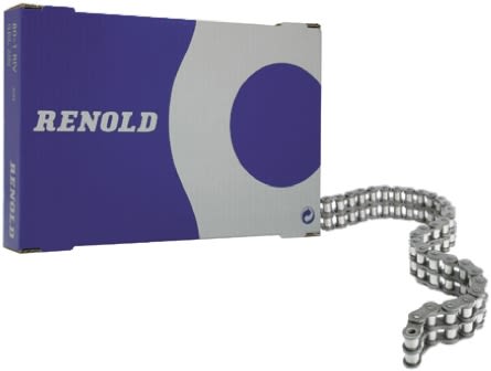 Renold 50-2 Duplex Roller Chain, 3m, Renold (Blue Box)