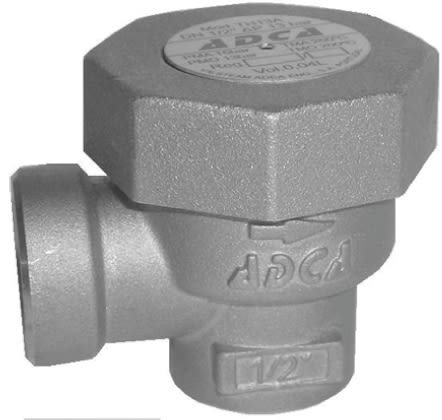 RS PRO 13 bar Brass Thermostatic Steam Trap, 1/2 in BSP Female