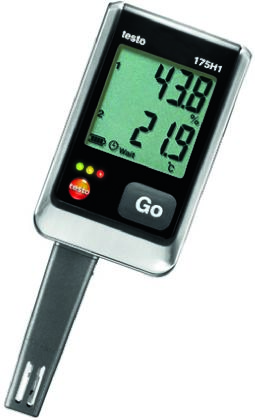 Testo 175 H1 Temperature & Humidity Data Logger, 2 Input Channel(s), Battery-Powered - RS Calibration