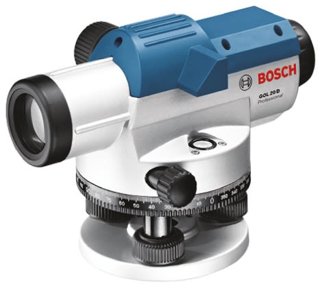 Bosch GOL20G + BT160 + GR500 Optisches Nivelliergerät, 20 Gon ±3mm