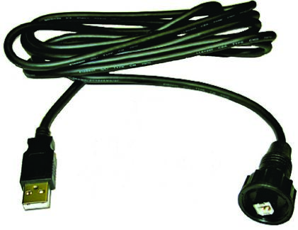 Cavo USB Amphenol USB B/USB A, L. 2m, col. Nero