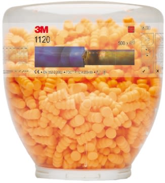 3M Orange Disposable Unattached Ear Plugs, 34dB Rated, 500Each Pairs