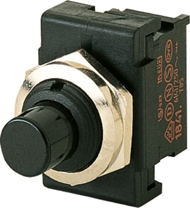 Marquardt Push Button Switch, SPST, IP40