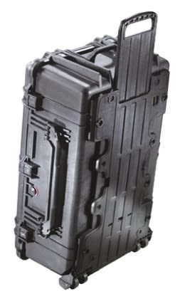 Peli 1650 Waterproof Plastic Equipment case With Wheels, 802 x 520 x 316mm
