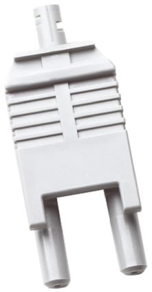 Conector de fibra óptica POF Broadcom serie HFBR, de color Gris, Dúplex, para fibra de 1mm, p. inserción 2.8dB