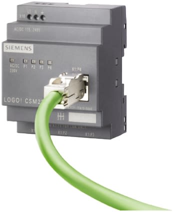 Siemens DIN Rail Mount Ethernet Switch, 4 RJ45 Ports