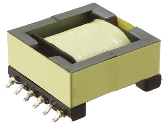 Wurth Elektronik Surface Mount Pulse Transformer 1:2.5 Turns Ratio, 37μH Prim. Inductance, 0.038Ω Prim. Resistance