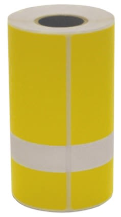 Protag OPT-YELLOW PAT Testing Label, For Use With Protag Printer