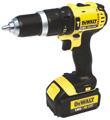 DCD785L1-GB | DeWALT Keyless 18V Cordless Drill Driver, UK Plug | RS