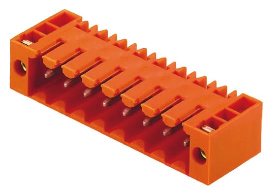 Weidmuller, OMNIMATE SL, 5 Way, 1 Row, Right Angle PCB Header