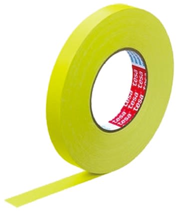 4651 Yellow 50mx25mm | Tesa Tesa 4651 Acrylic Coated Yellow Cloth Tape ...