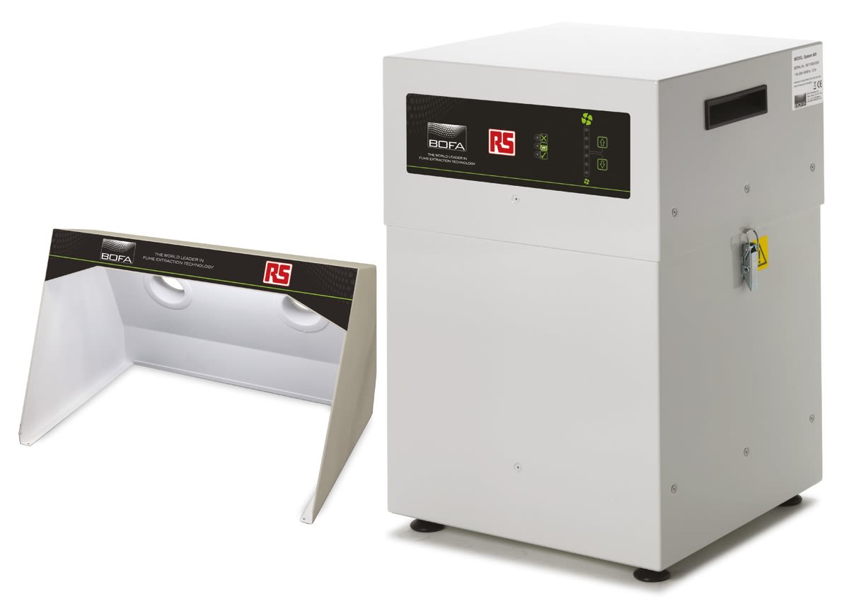 RS PRO, 230V ac Solder Fume Extractor Accessory, HEPA H13, 1.1kW, UK RS