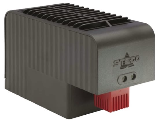 STEGO Enclosure Heater, 220 → 240V ac, 1000W Output, 66mm x 88mm x 152.5mm