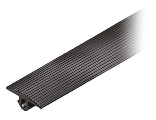RS PRO, Black Nitrile Cover Strip, 8mm groove size, 20m length