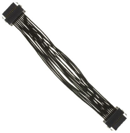 Samtec SFSD Platinenstecker-Kabel Raster 1.27mm, 120mm