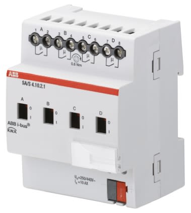ABB Lighting Controller Switch Actuator, DIN Rail Mount, 230 V