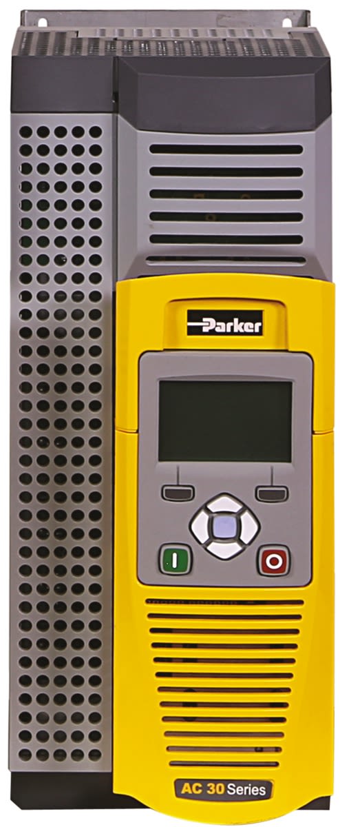 Parker AC30 Inverter Drive, 3-Phase In, 0 → 1500Hz Out, 18.5 kW, 400 V ac, 32 A, 38 A