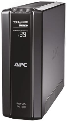 APC Power-Saving Back-UPS Pro Uninterruptible Power Supply, 1500VA (865W) - BR1500GI