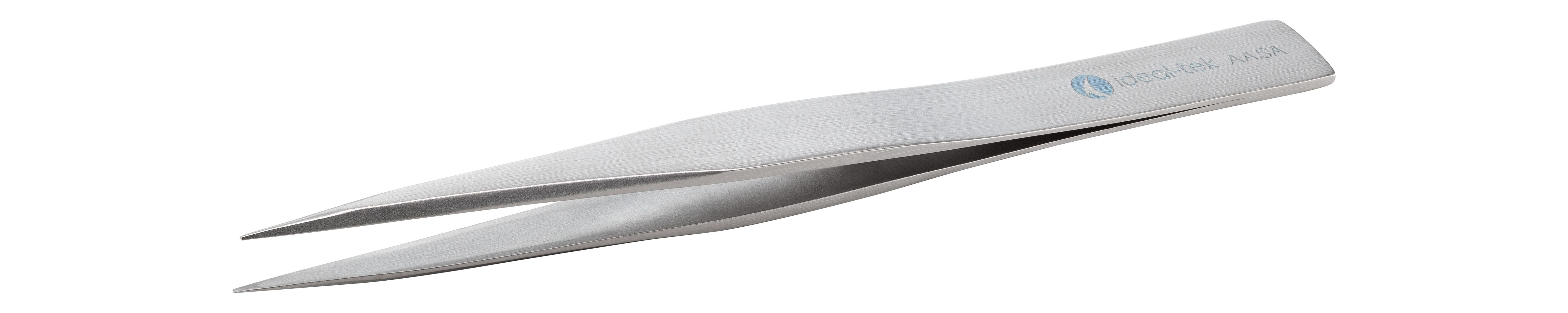 ideal-tek 130 mm, Stainless Steel, Straight Fine, Tweezers