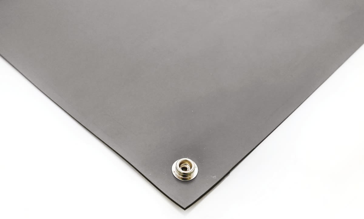 Grey Bench ESD-Safe Mat, 1.2m x 600mm x 2mm