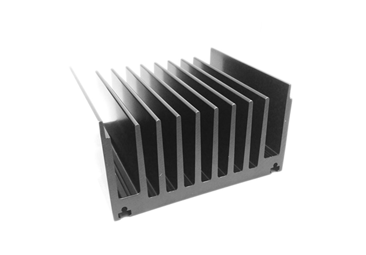 Heatsink, Universal Rectangular Alu, 0.48°C/W, 300 x 119 x 65mm