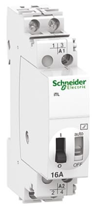 Schneider Electric, für DIN-Schienen 2 Schließer 16A, 24 V dc, 48V ac Spule