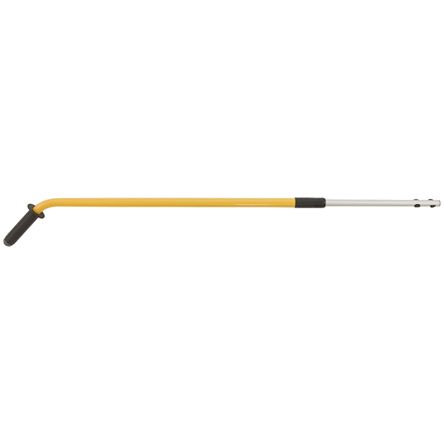 Rubbermaid Commercial Products Yellow Aluminium Telescopic Mop Handle, 1.15 → 1.86m, for use with Mop