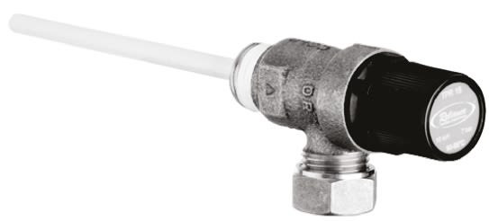 Reliance 7bar Temperature and Pressure Relief Valve With Male 15 mm Compression Connection