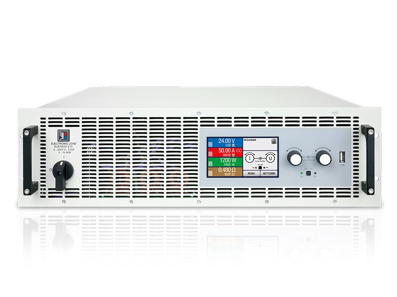 EA Elektro-Automatik Electronic Load, EA-ELR 9500-90 3U, 0 → 90 A, 0 → 500 V, 0 → 10500 W, 0.14