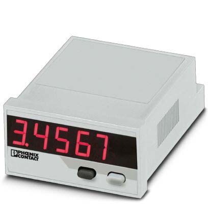 Phoenix Contact 2864011 , LED Digital Panel Multi-Function Meter for Signals, 24mm x 48mm