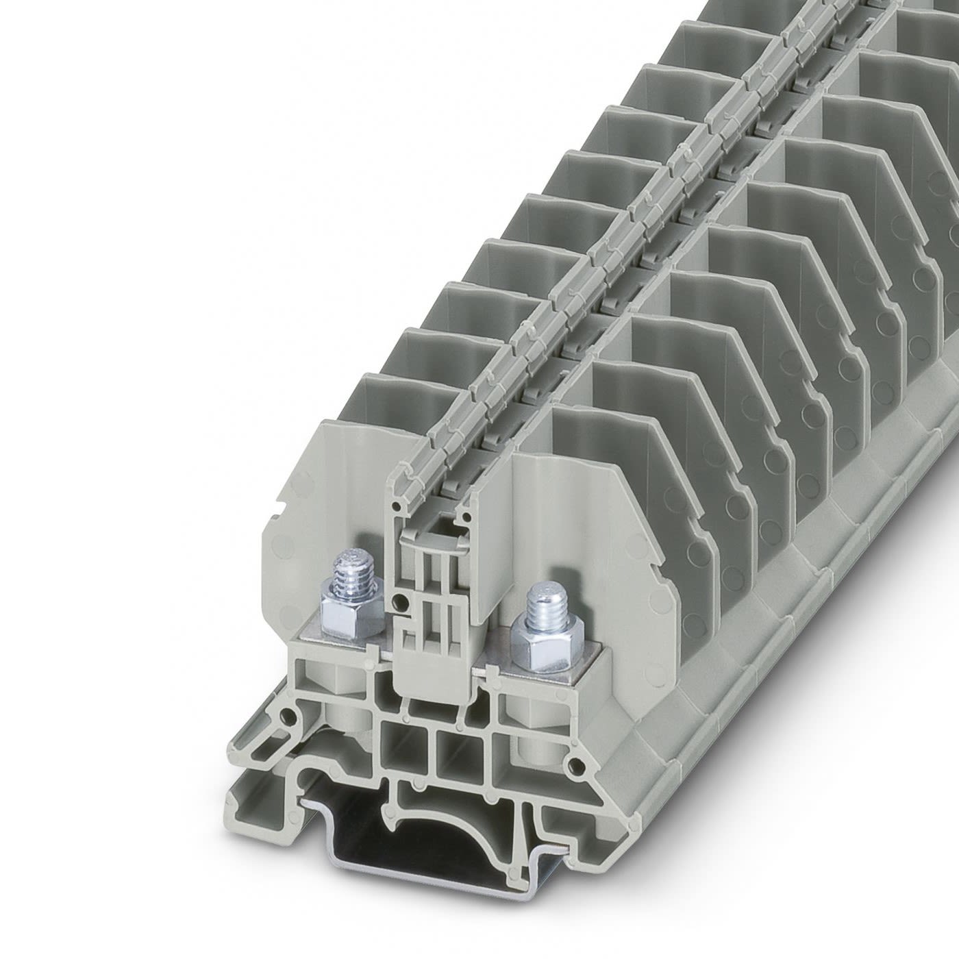 3058059 Phoenix Contact Grey RBO 5 NonFused DIN Rail Terminal