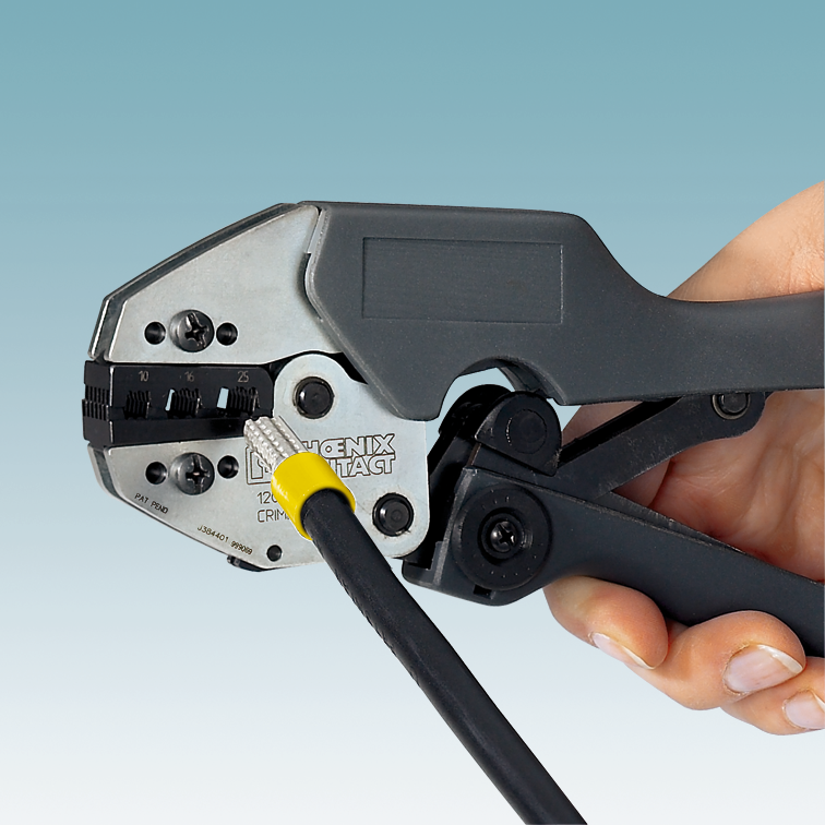 Phoenix Contact CRIMPFOX 6S-F Hand Crimping Tool for Ferrule, 0.5mm² to 6mm²