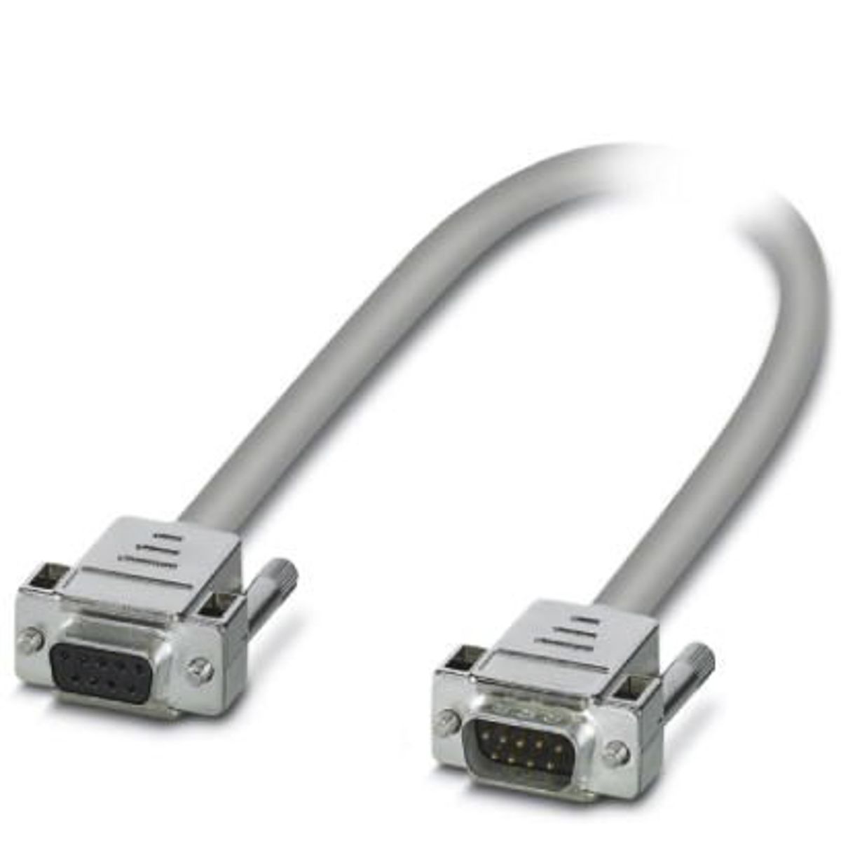 Phoenix Contact 2m 9 pin D-sub to 9 pin D-sub Serial Cable