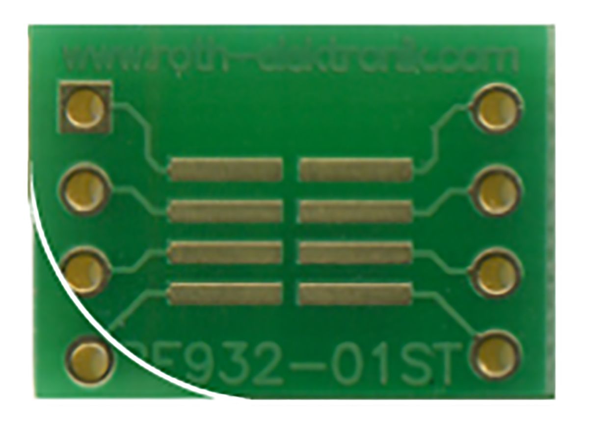 RE932-01ST, Double Sided Extender Board Multi Adapter Board FR4 16 x 11.5 x 1.5mm