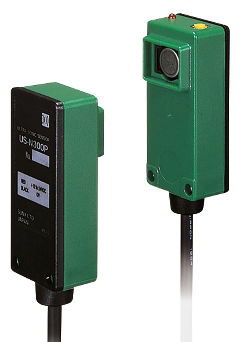 USN300 Panasonic Ultrasonic BlockStyle Proximity Sensor, 0 → 300 mm