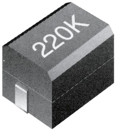 TE Connectivity, 3613C, 1812 (4532M) Shielded Wire-wound SMD Inductor with a Ferrite Core, 10 μH ±10% Wire-Wound 250mA