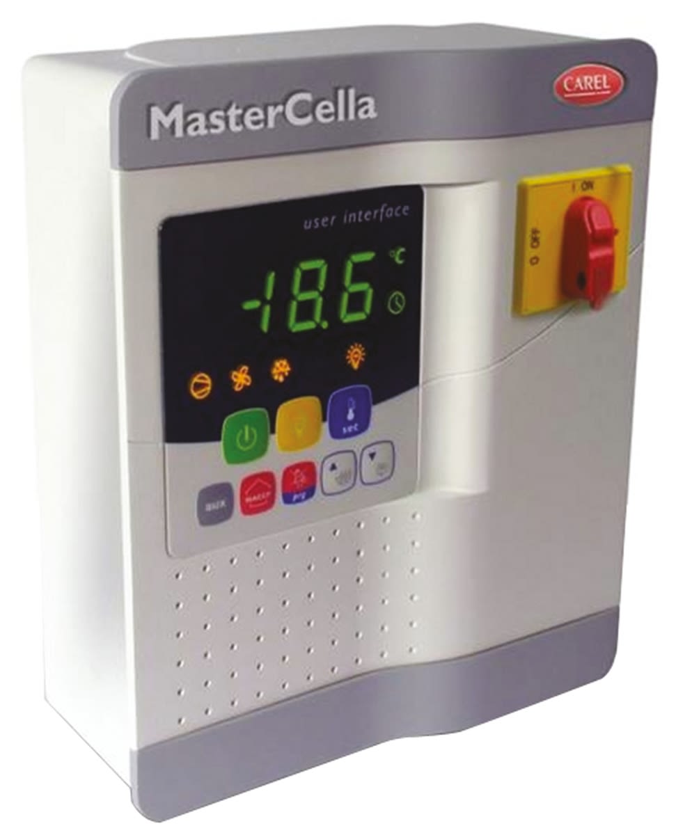 Carel MasterCella PID Temperature Controller, 200 x 240mm, 2 Output Relay, 115 → 230 V ac Supply Voltage
