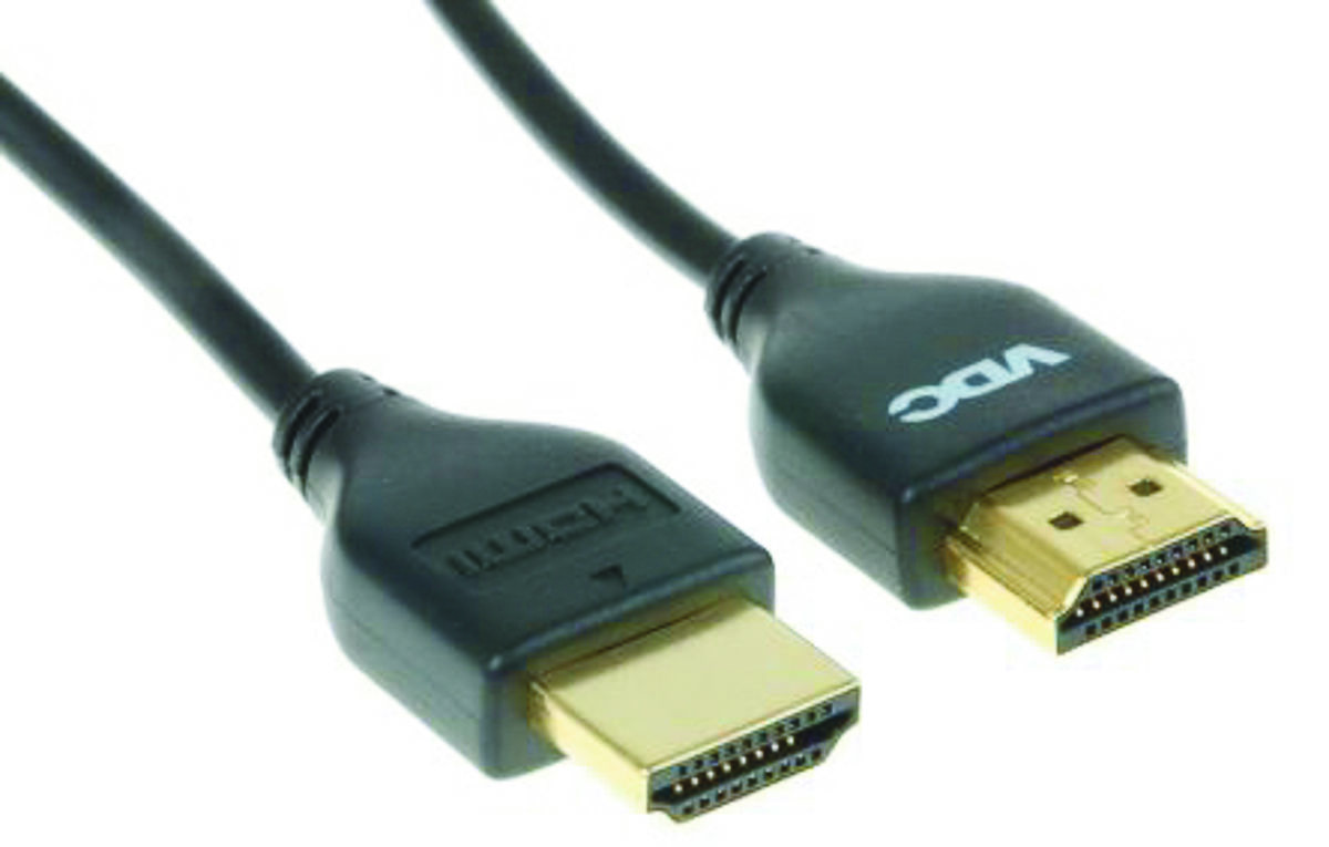 Van Damme Male HDMI to Male HDMI Cable, 1.3m