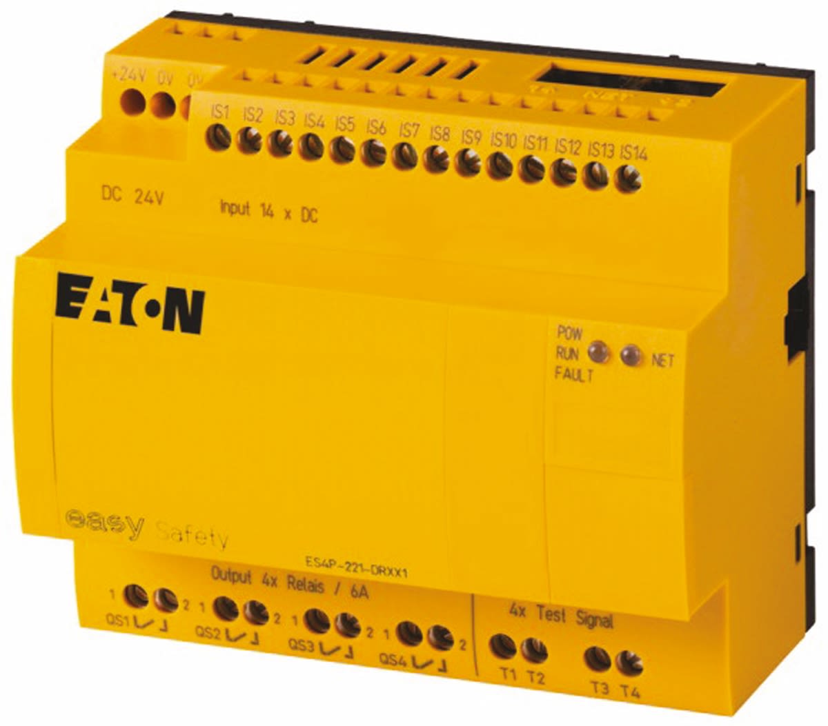 Eaton easySafety Serie ES4P Sicherheitssteuereinheit, 24 V dc, 14 Eingänge / 8 Ausgänge