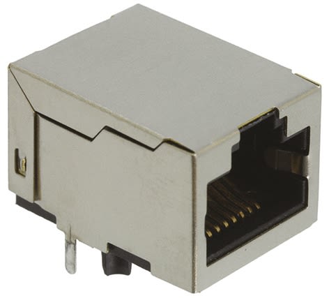 Transformador LAN Ethernet Wurth Elektronik, 1 puertos, Agujero pasante, 13.74 x 16.13 x 21.84mm