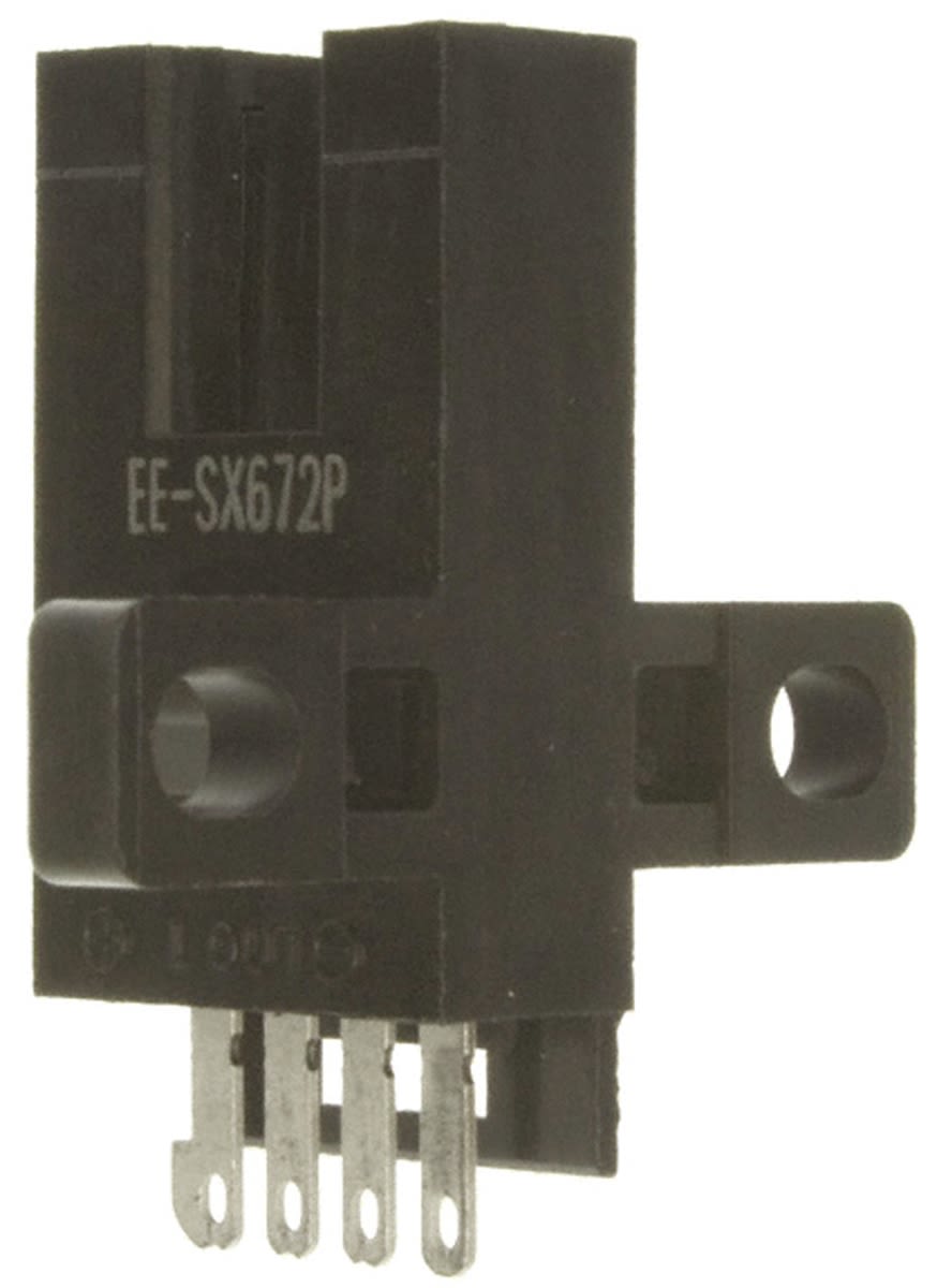 Omron Through Beam Photoelectric Sensor, Fork Sensor, 5 mm Detection Range
