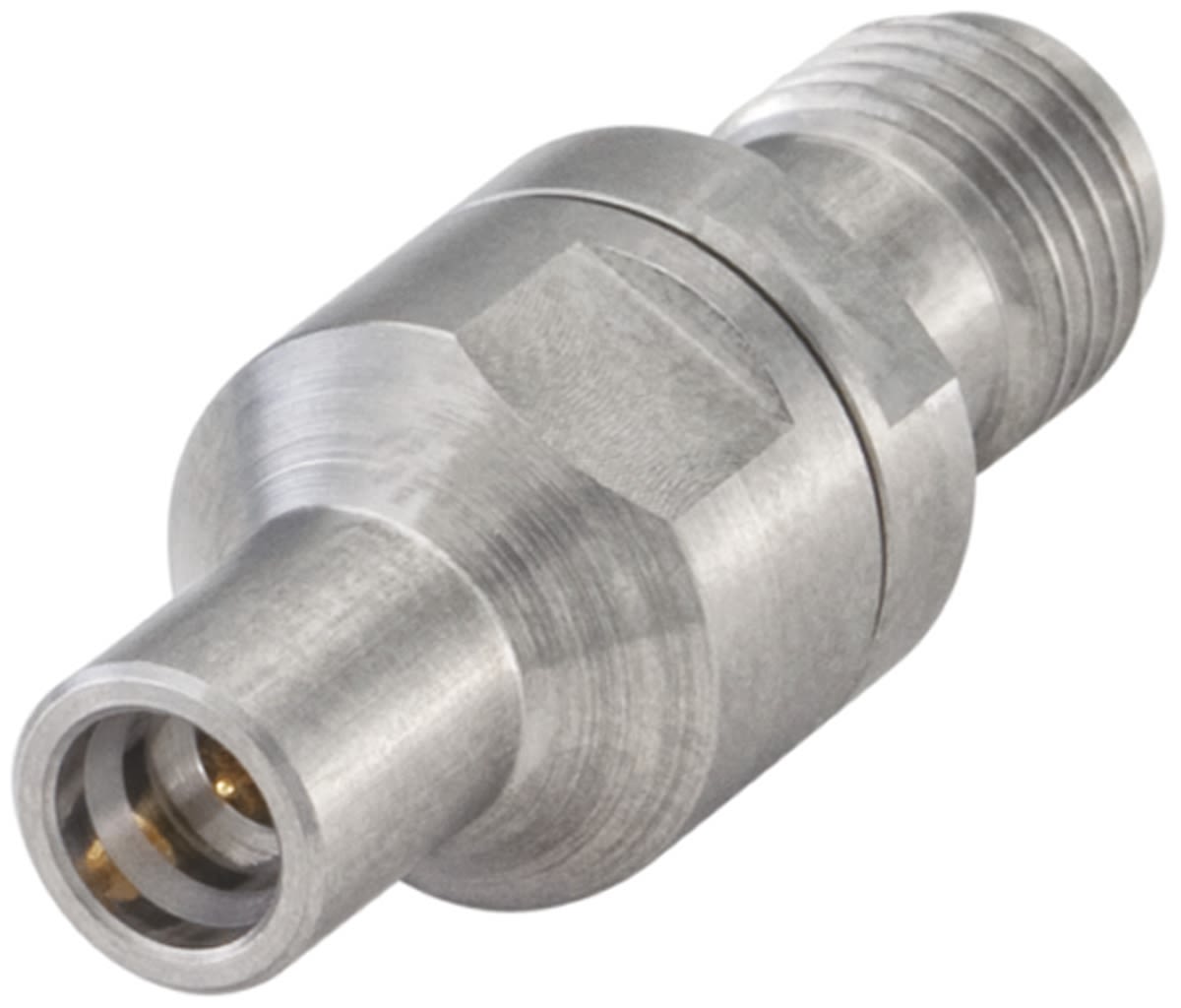 Straight 50Ω RF Adapter SMP Plug to SMA Socket 40GHz