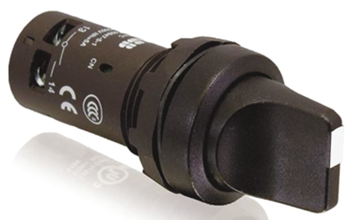 C3SS210B11 ABB 3 Position Push Button (1NO/1NC) 22mm Cutout